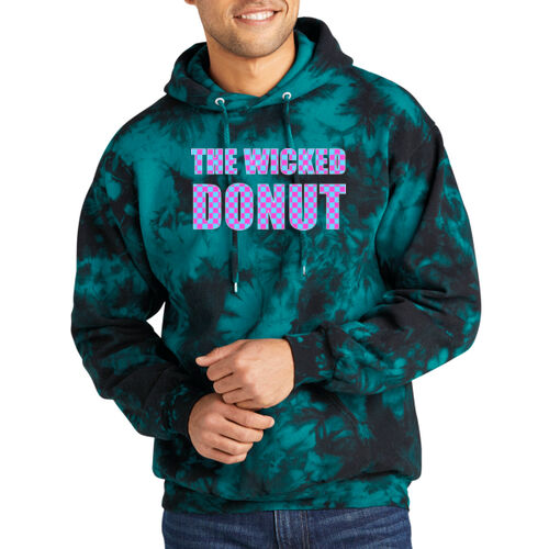 Crystal Tie Dye Pullover Hoodie Thumbnail