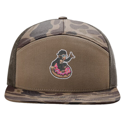 Printed Seven-Panel Trucker Cap Thumbnail