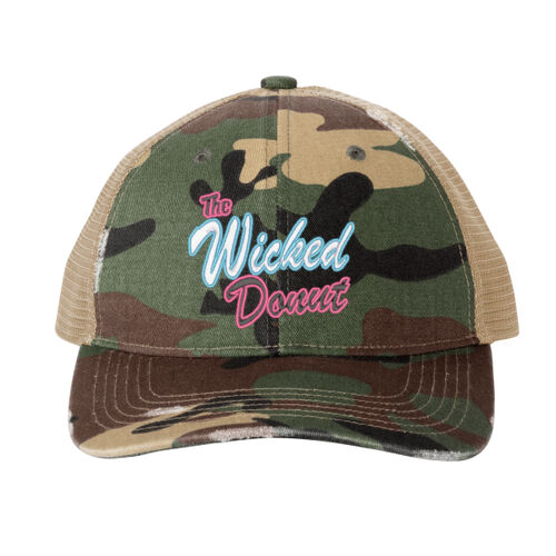 Distressed Mesh Back Cap Thumbnail