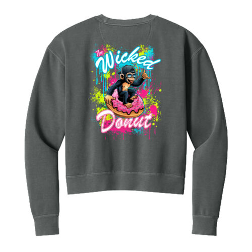 Women's Mid Length Crewneck Sweatshirt Thumbnail