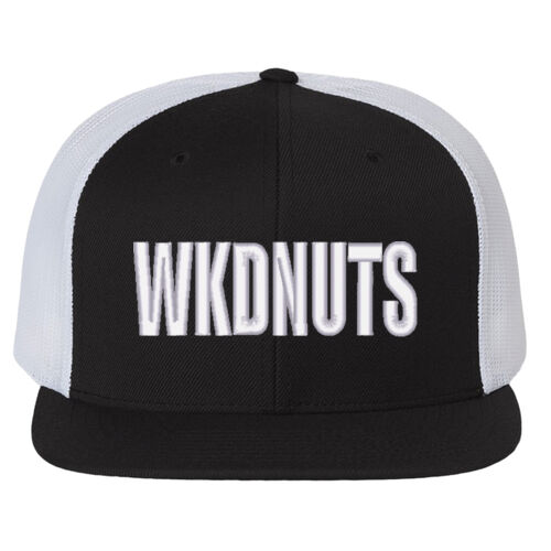 Wool Blend Flat Bill Trucker Cap Thumbnail