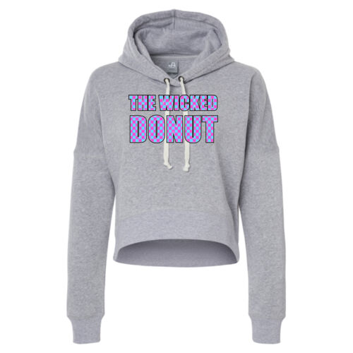 Women's Crop Hooded Sweatshirt Thumbnail