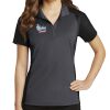 Women's Colorblock Micropique Sport Wick ® Polo Thumbnail